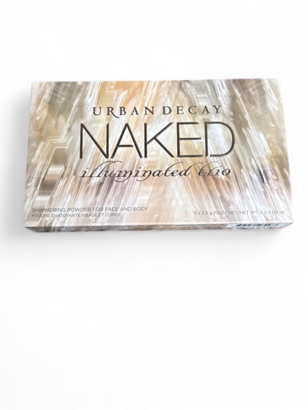 Urban Decay Naked Illuminated Trio Shimmering Powder for face and body